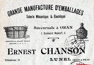 Oran enveloppes pub 1360